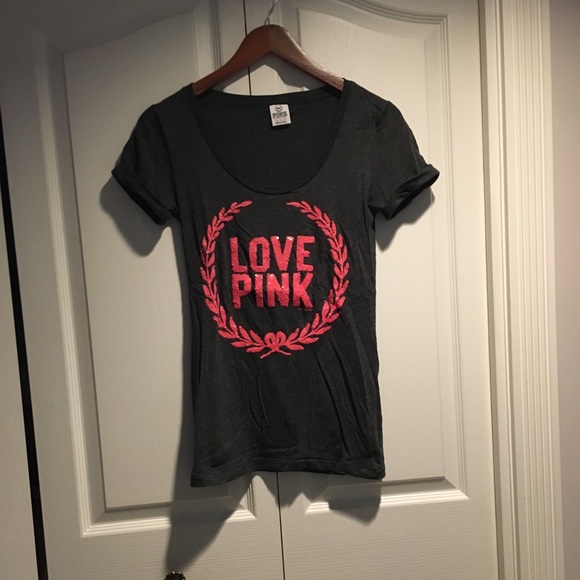 Set of 2 pink by Victoria Secret women’s T-shirt - Picture 2 of 7